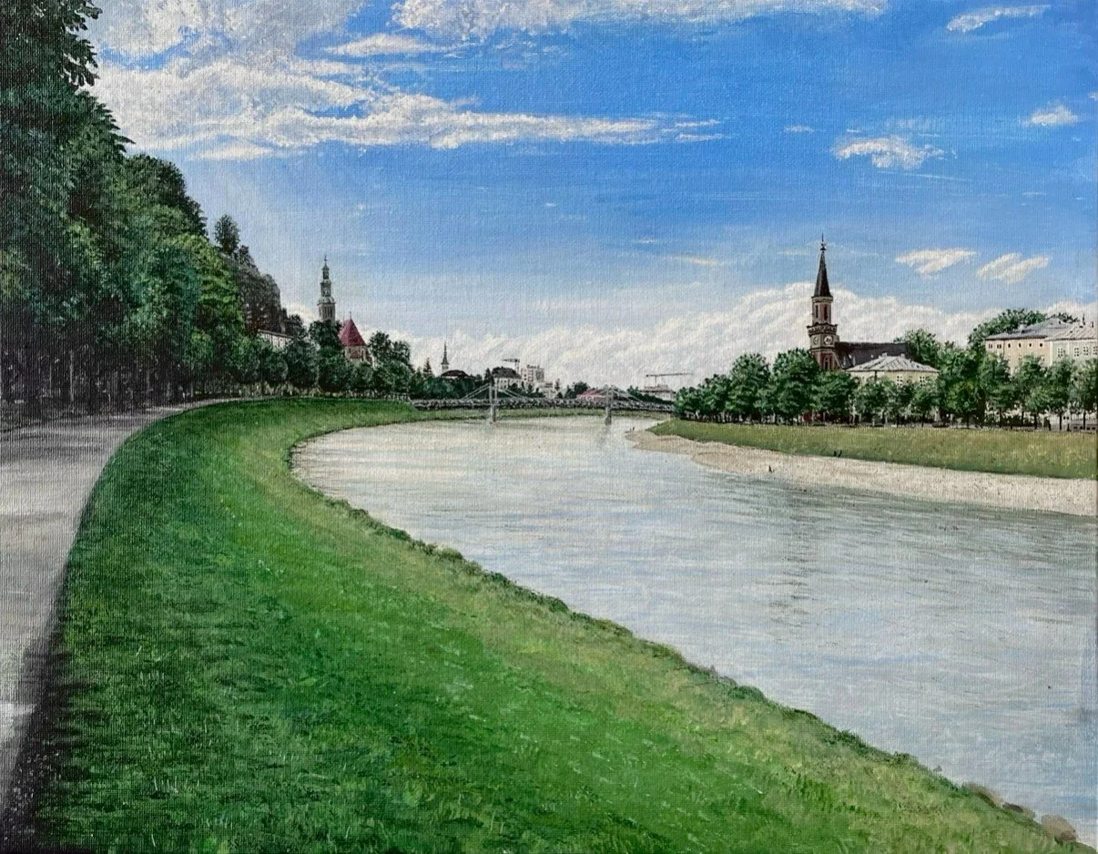 Alicia Reidy - Honorable Mention for
"By the River Bank"