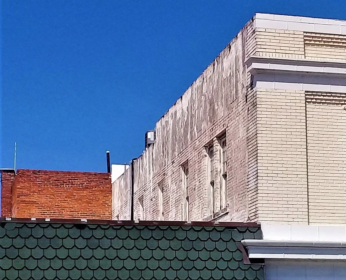 UP ON THE ROOF (digital photo) - Mount Dora, Florida