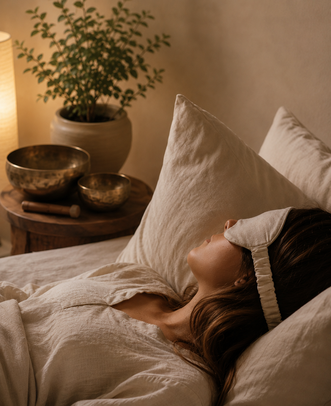 woman healing in ketamine assisted therapy
