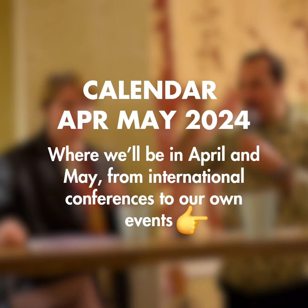 📆 Calendar for April - May 2024

Keep an eye out for updates!