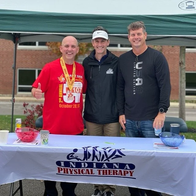 Ken Johnson physical therapist from IPT at 5K event