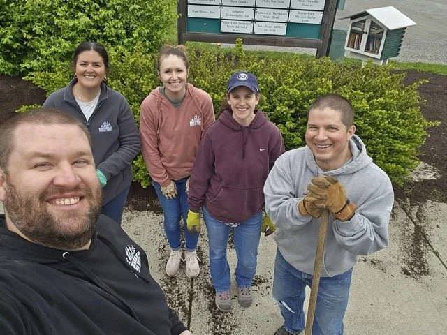 Carroll Road and North Clinton Clinics Volunteer at Huntertown Family Park During IPT Community Day of Service 2026