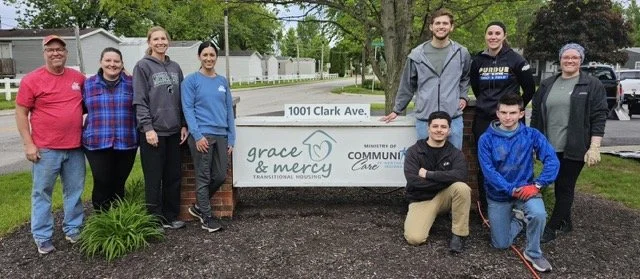 Decatur and Bluffton Clinics Volunteer at Grace and Mercy Transitional Housing During IPT Community Day of Service 2026