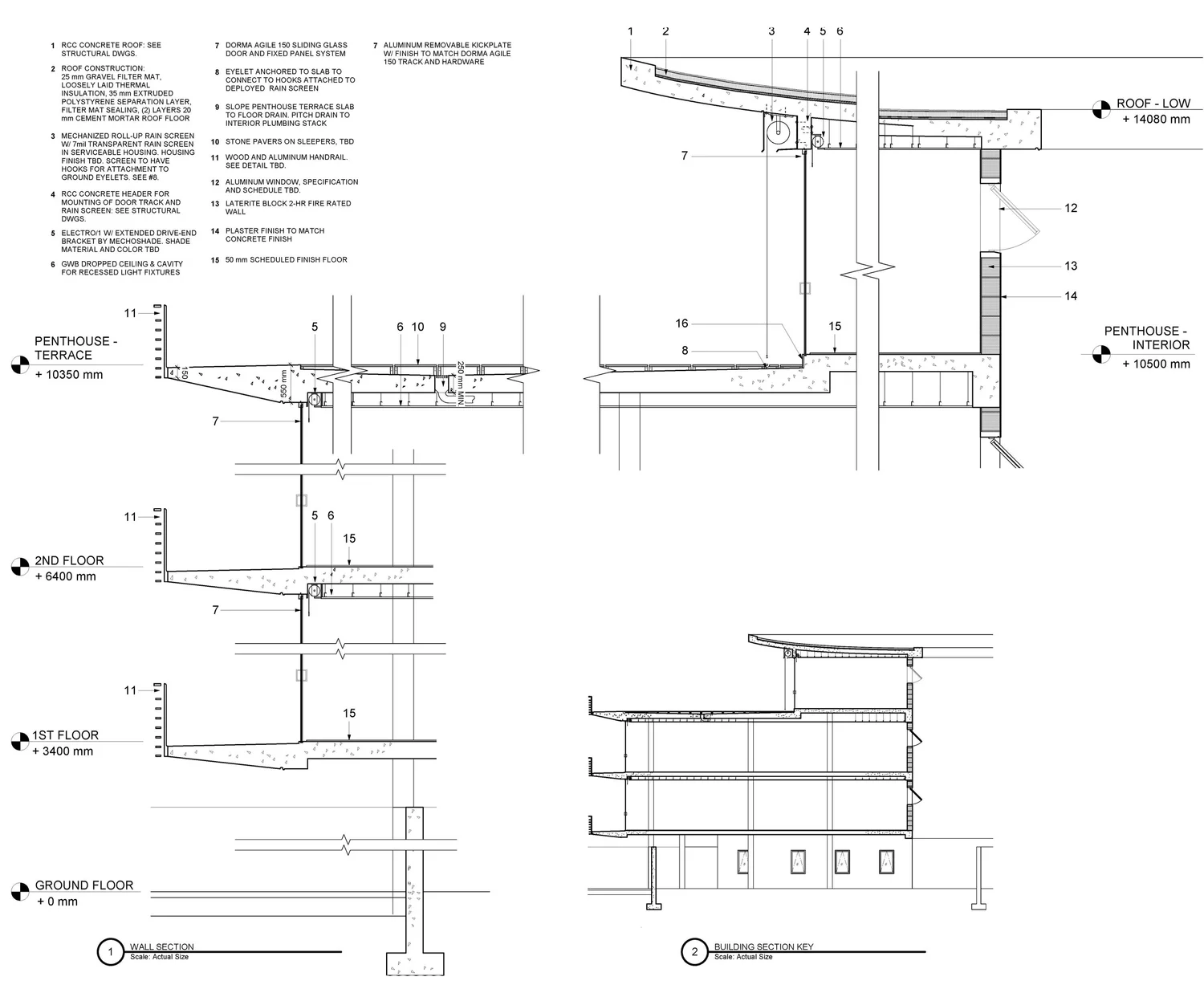 Sage House Section Detail