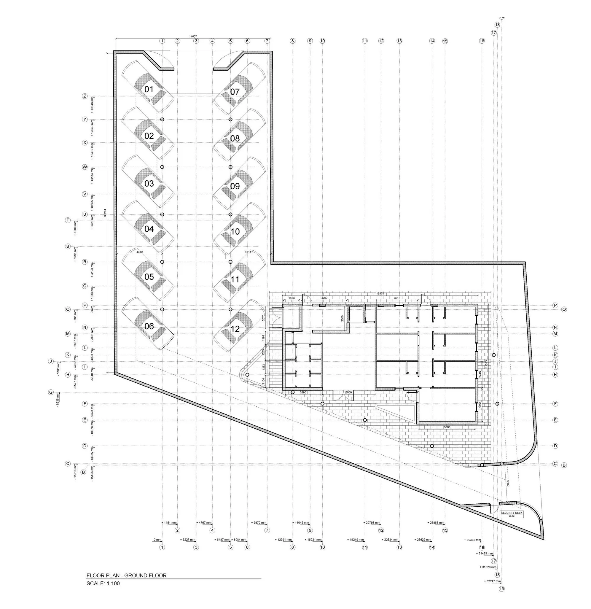 Sage House Parking Level Plan