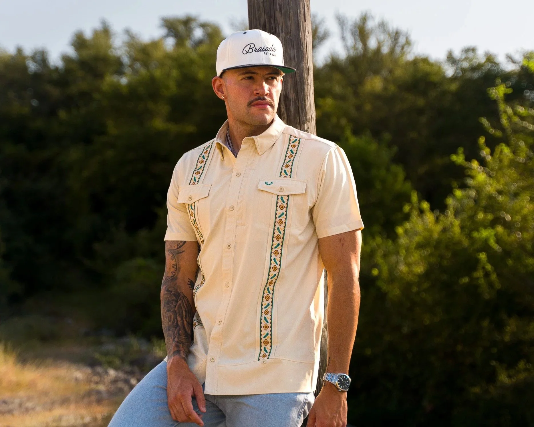 Mesquite Guayabera