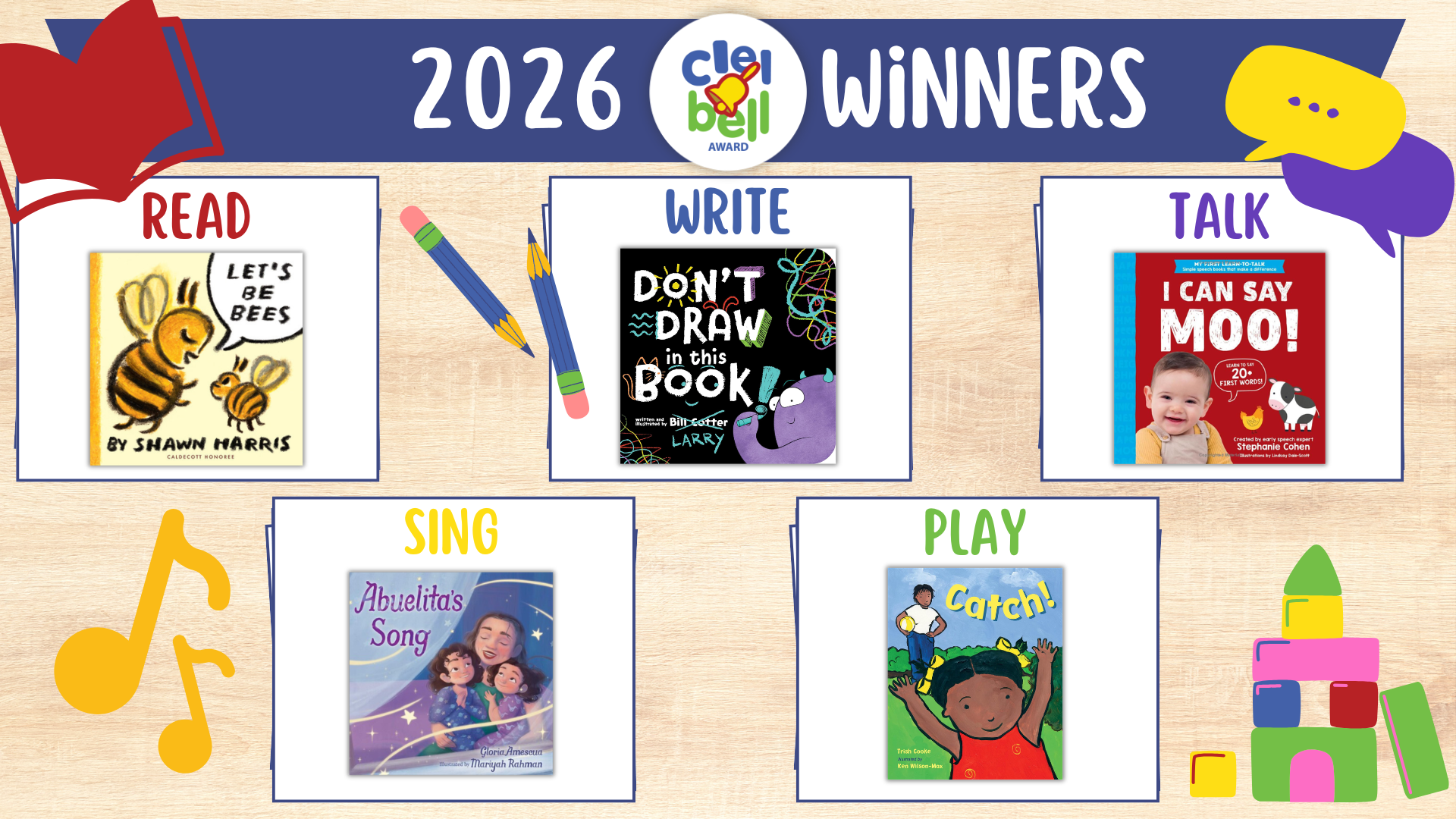 I Can Say Moo! Wins the 2026 CLEL Bell Award for TALK