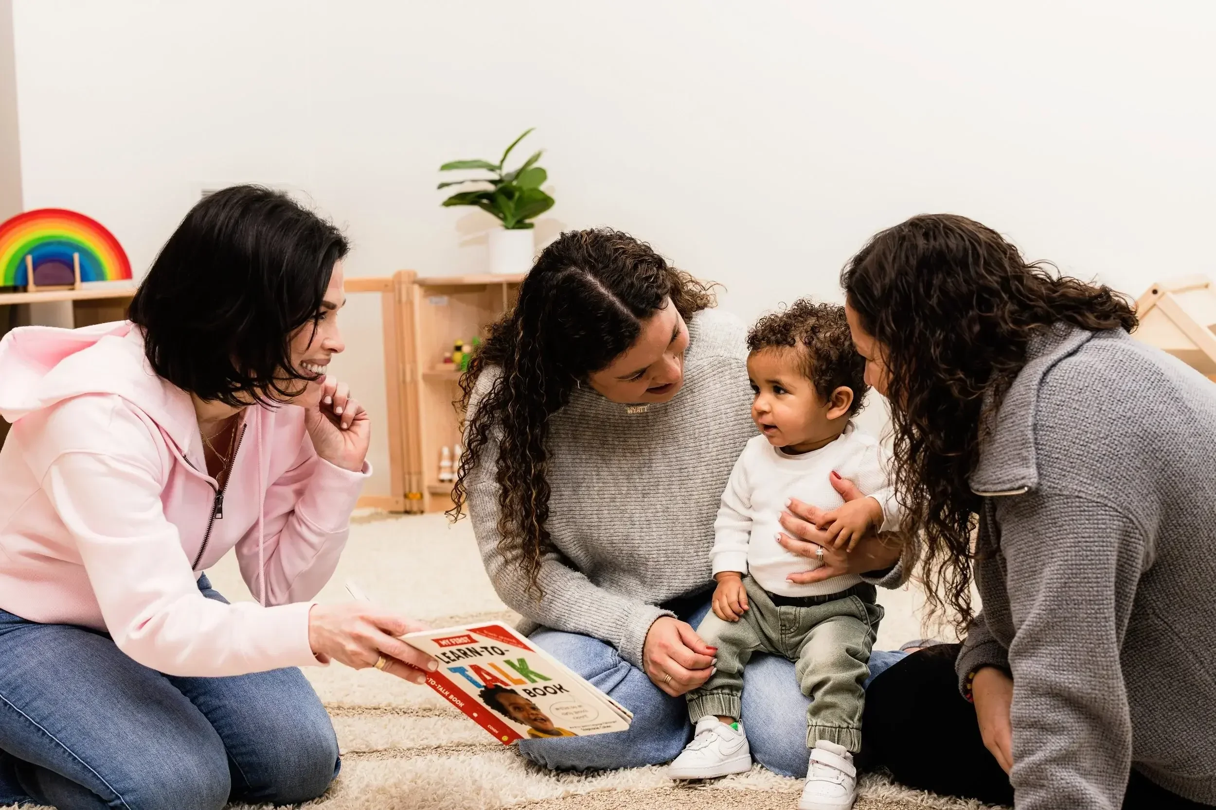 Teaching Babies and Toddlers to Talk with Books