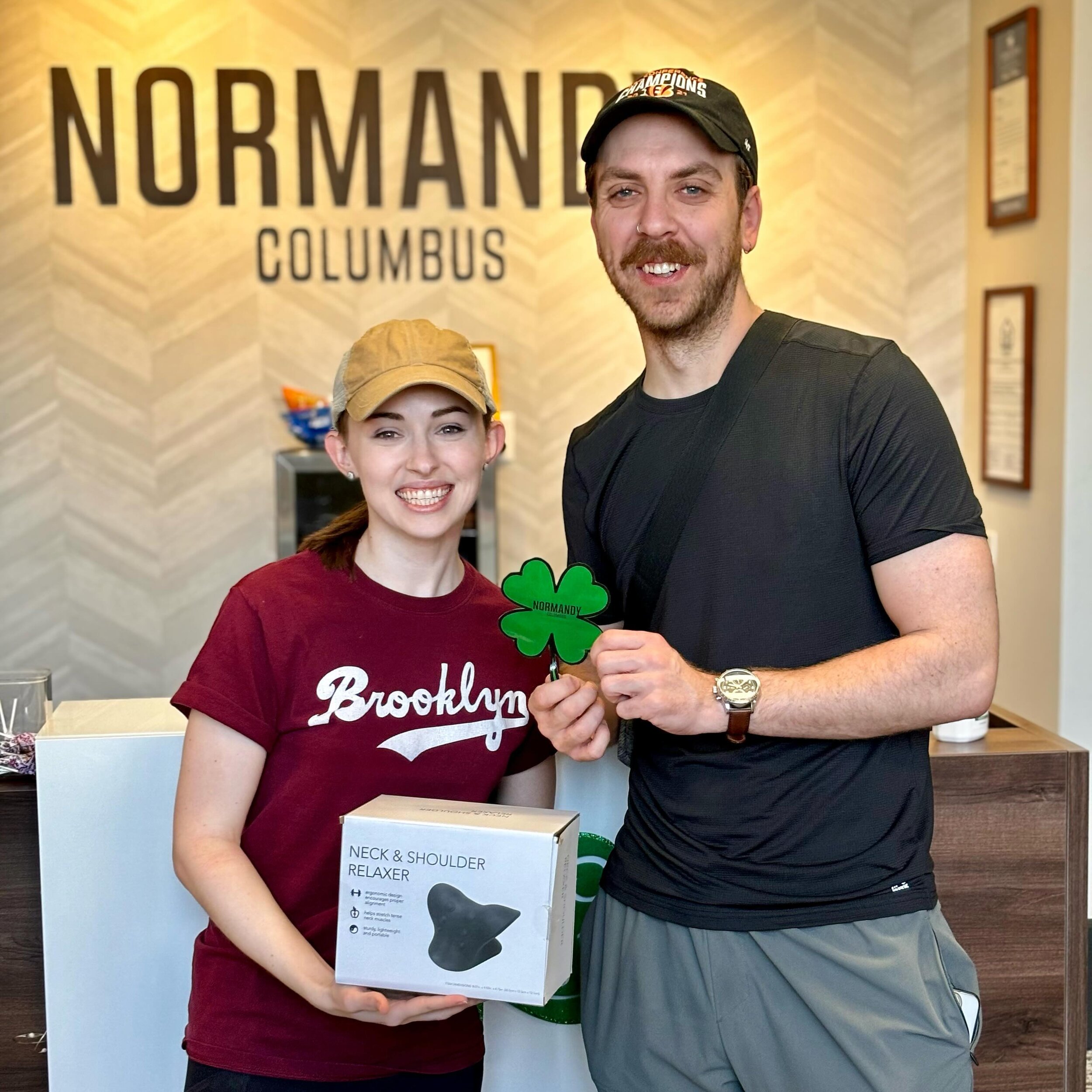 👏🍀 Congrats to Thomas and Julia for finding another shamrock ☘️! 👍💚 They join Trentan, Amberly, and their furry friend Videl as our top shamrock hunters so far! 🎉👀 Keep an eye out for the remaining 7 shamrocks hidden around the community! Don&r