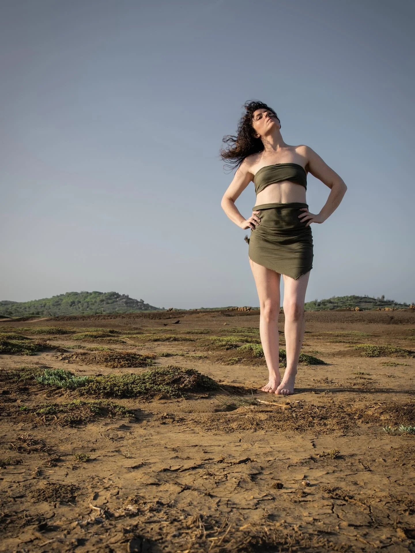 Grounded in the dunes. These self portraits are about finding that deep resonance&mdash;feeling completely at home in your environment because it connects you to your fundamental element. It&rsquo;s where your authentic inner strength naturally surfa