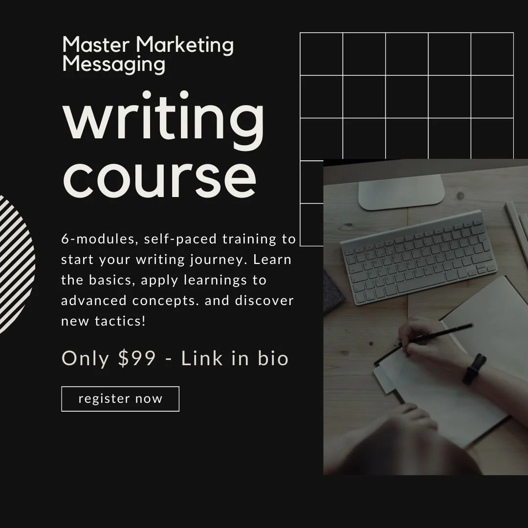 You know what to do 😉 #mastermarketingmessaging