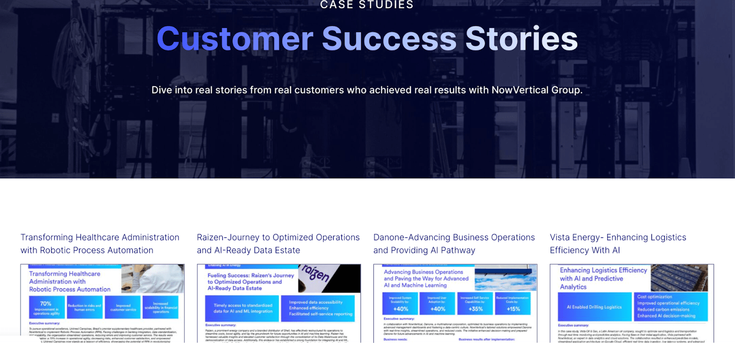 NowVertical Group: Website Overhaul: Porsche Case Study, Blog, and Product Pages, sample 2