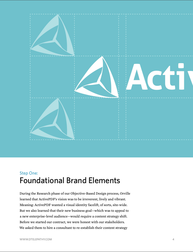 Digital Telepathy: Case Study, ActivePDF, page 4