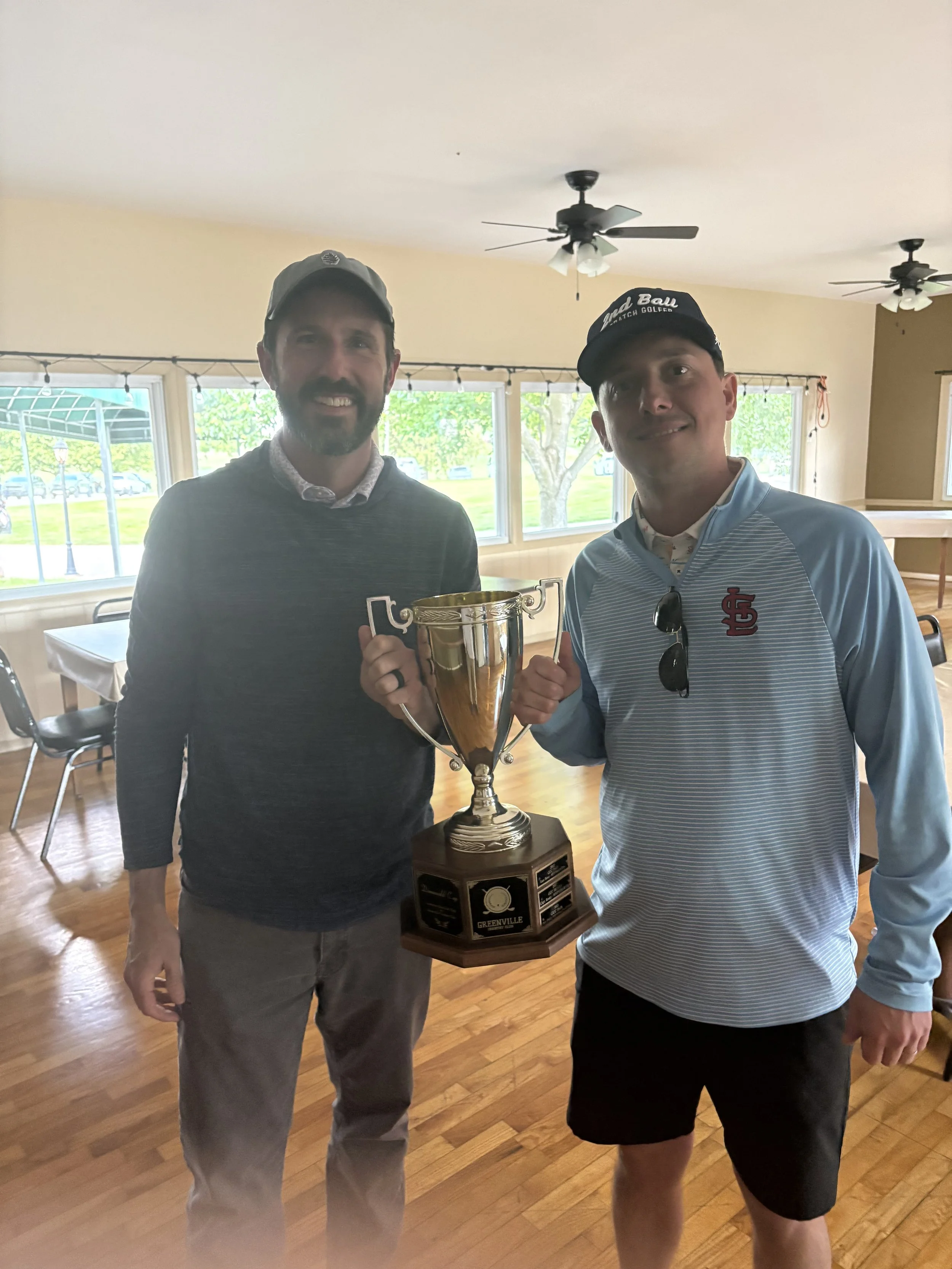 2026 Spring One Person Scramble Co Champions - Ben Barth & Landon Jackson