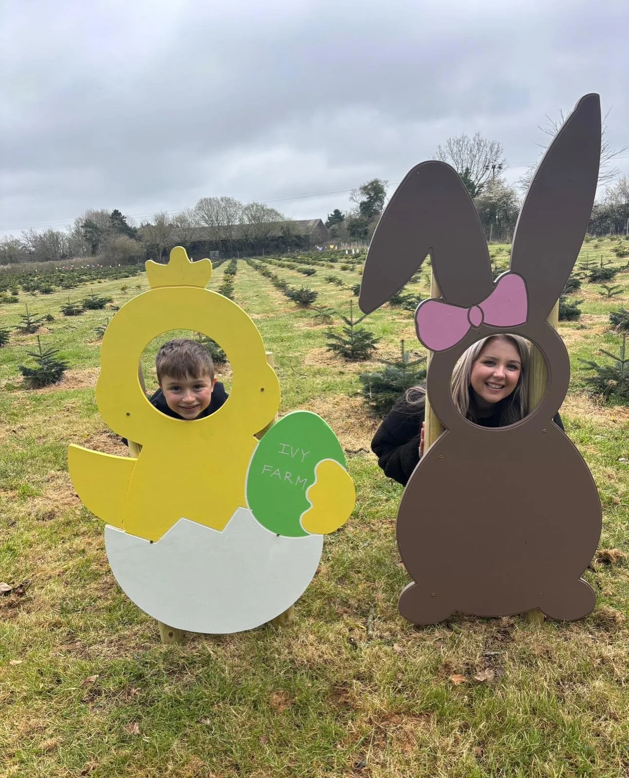 Who remembers our CNC cut-outs? 👀

You can now see the finished pieces in full at @ivyfarm_christmastrees Easter Hunt Trail! 🐣🌿

We loved bringing these to life, and it&rsquo;s so lovely seeing them all set up 

If you&rsquo;re heading over for so