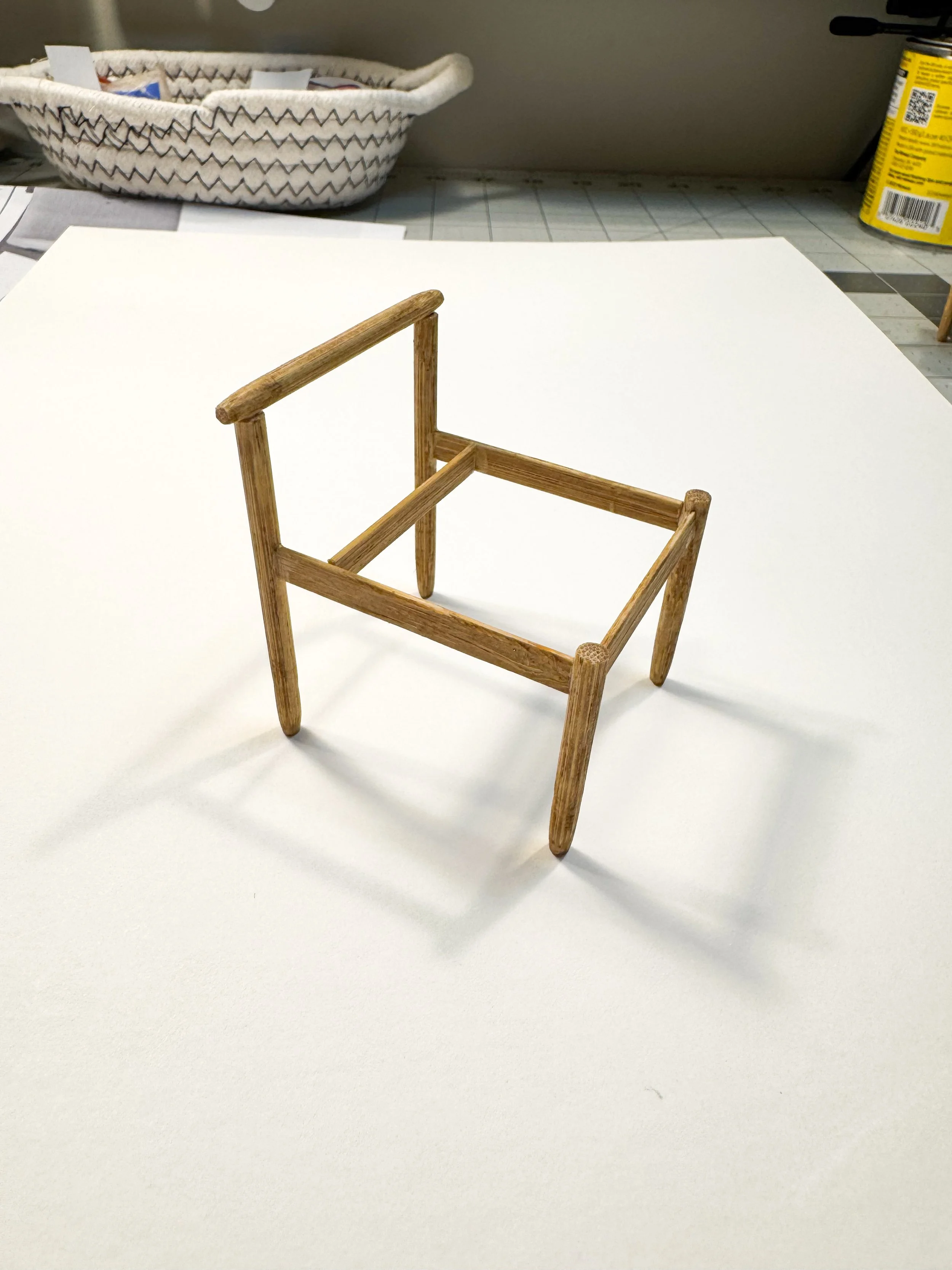 Chair Tutorial Dollhouse Dining Room Chair DIY — Martin Goes Mini