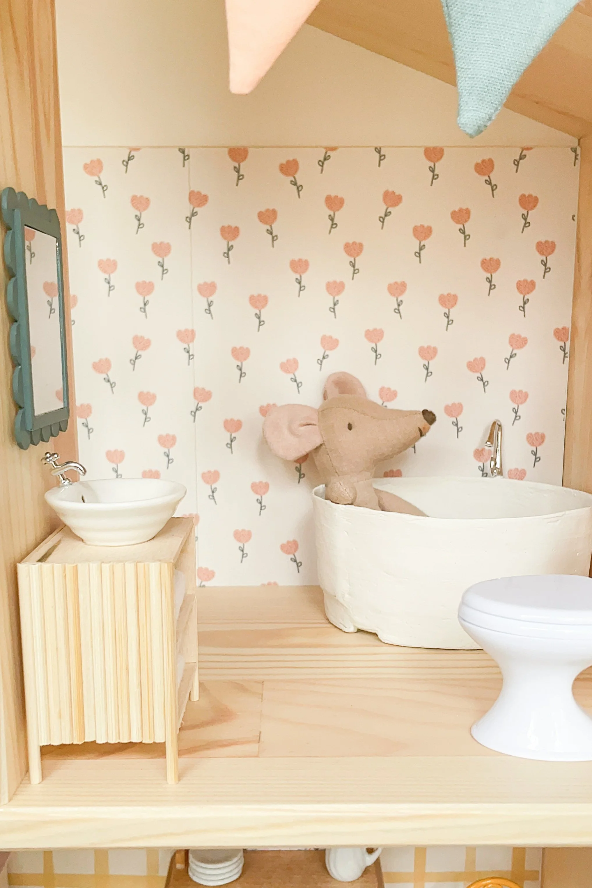 Dollhouse Bathroom Sink Vanity Tutorial — Martin Goes Mini