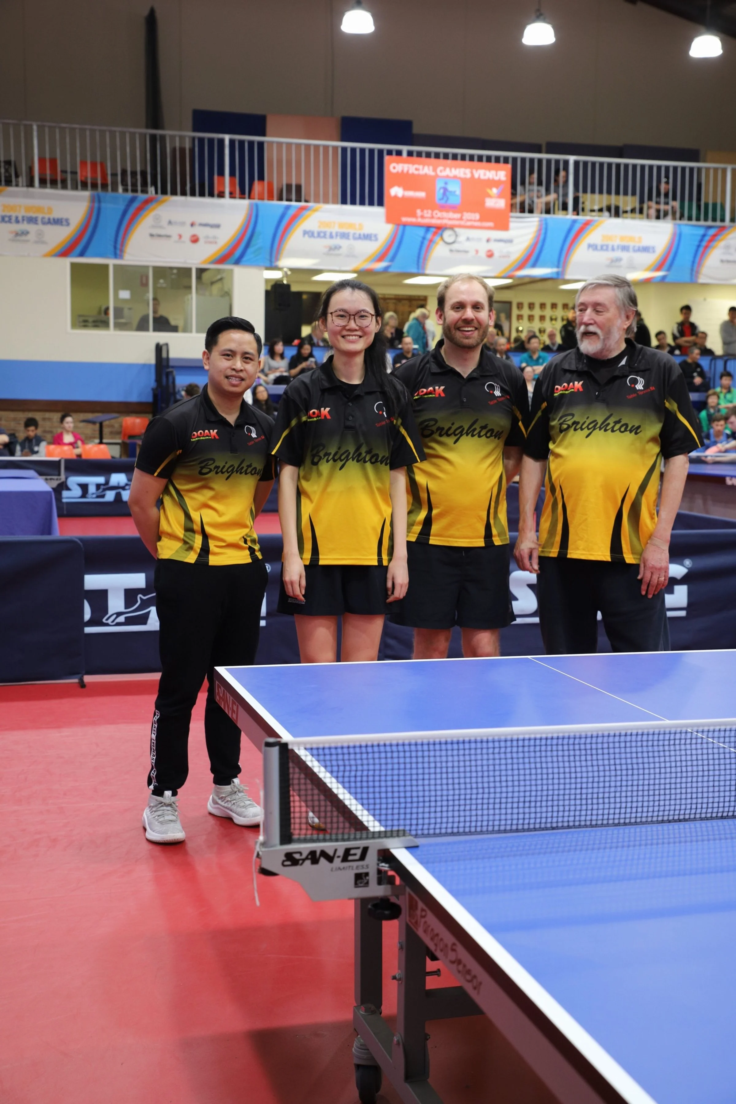TTSA Division 6 Championship Team from Brighton Table Tennis Club, South Australia