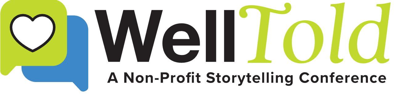 Image of the logo for the WellTold, A Non-Profit Storytelling Conference.