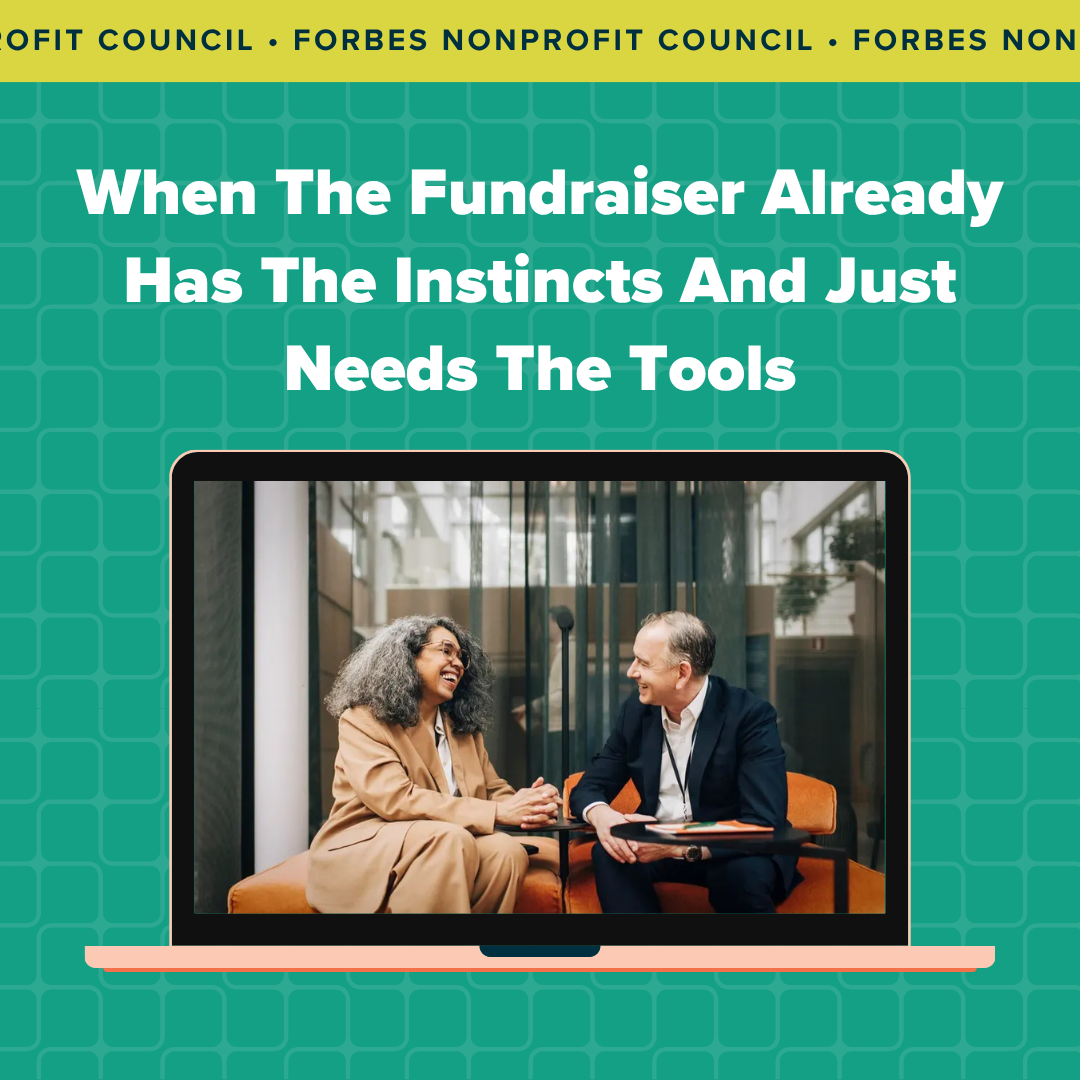 Link to Sherry Quam Taylor's Forbes Nonprofit Council article, "When the fundraiser already has the instincts and just needs the tools"