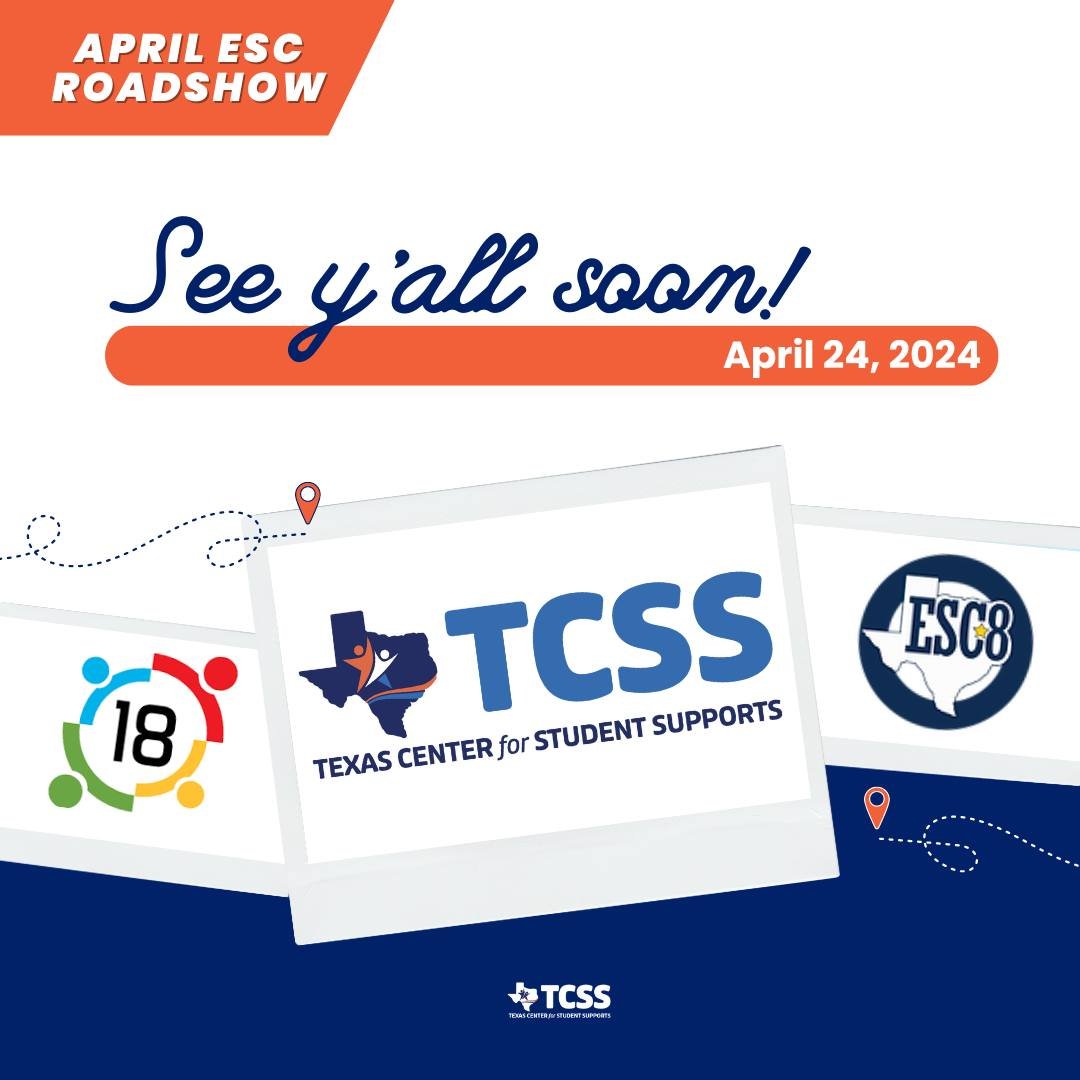 Onward to Region 8 and 18! The journey ahead is paved with excitement and anticipation. Let's make every moment count on this incredible adventure.

#TCSSRoadshow
#TCSSAprilESCRoadshow
#EducationForAll #education #EducationMatters #texaseducation #TC