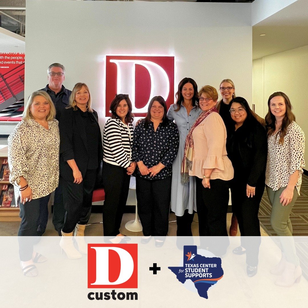 We're honored to team up with D Custom to drive innovation and empower communities. Together, we're turning visions into reality.

#TCSSRoadshow
#TCSSAprilESCRoadshow
#EducationForAll #education #EducationMatters #texaseducation #TCSS #TexasCSS #Texa