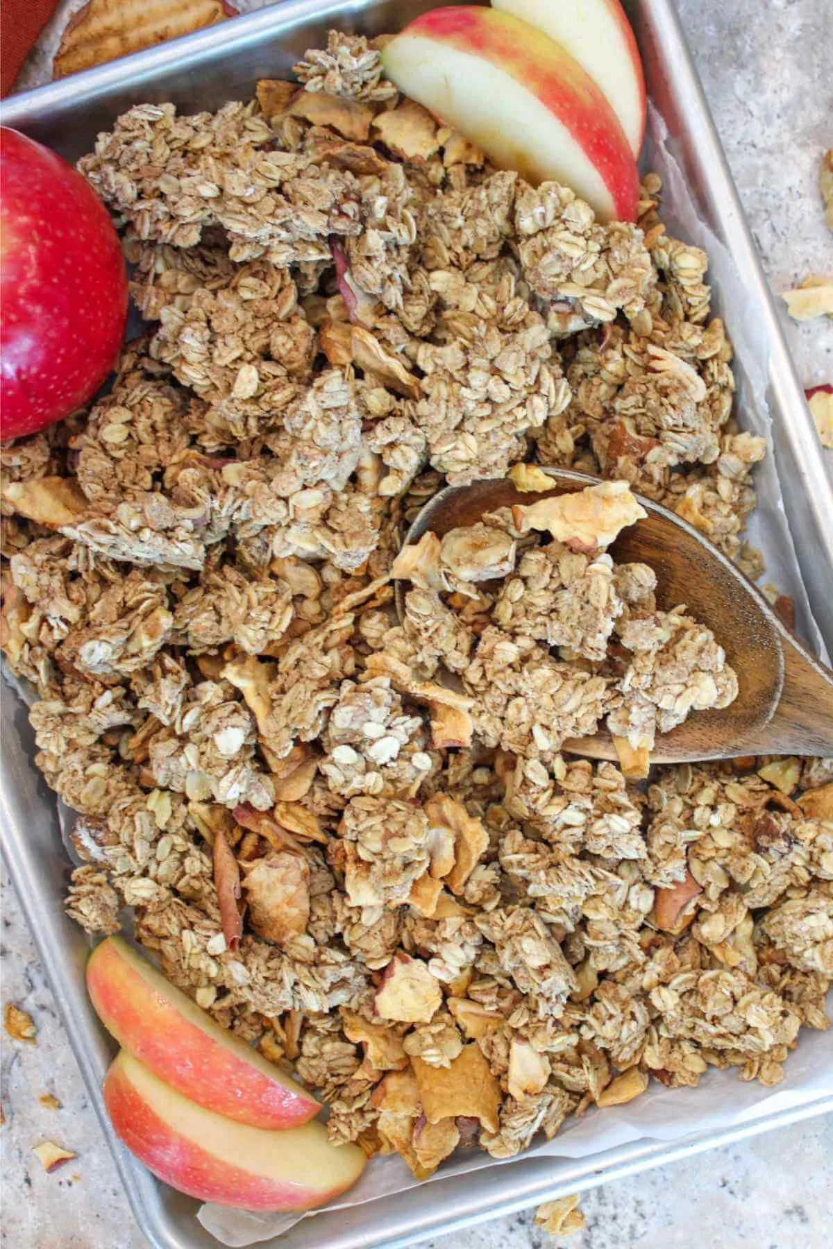 Apple Crisp Granola recipe