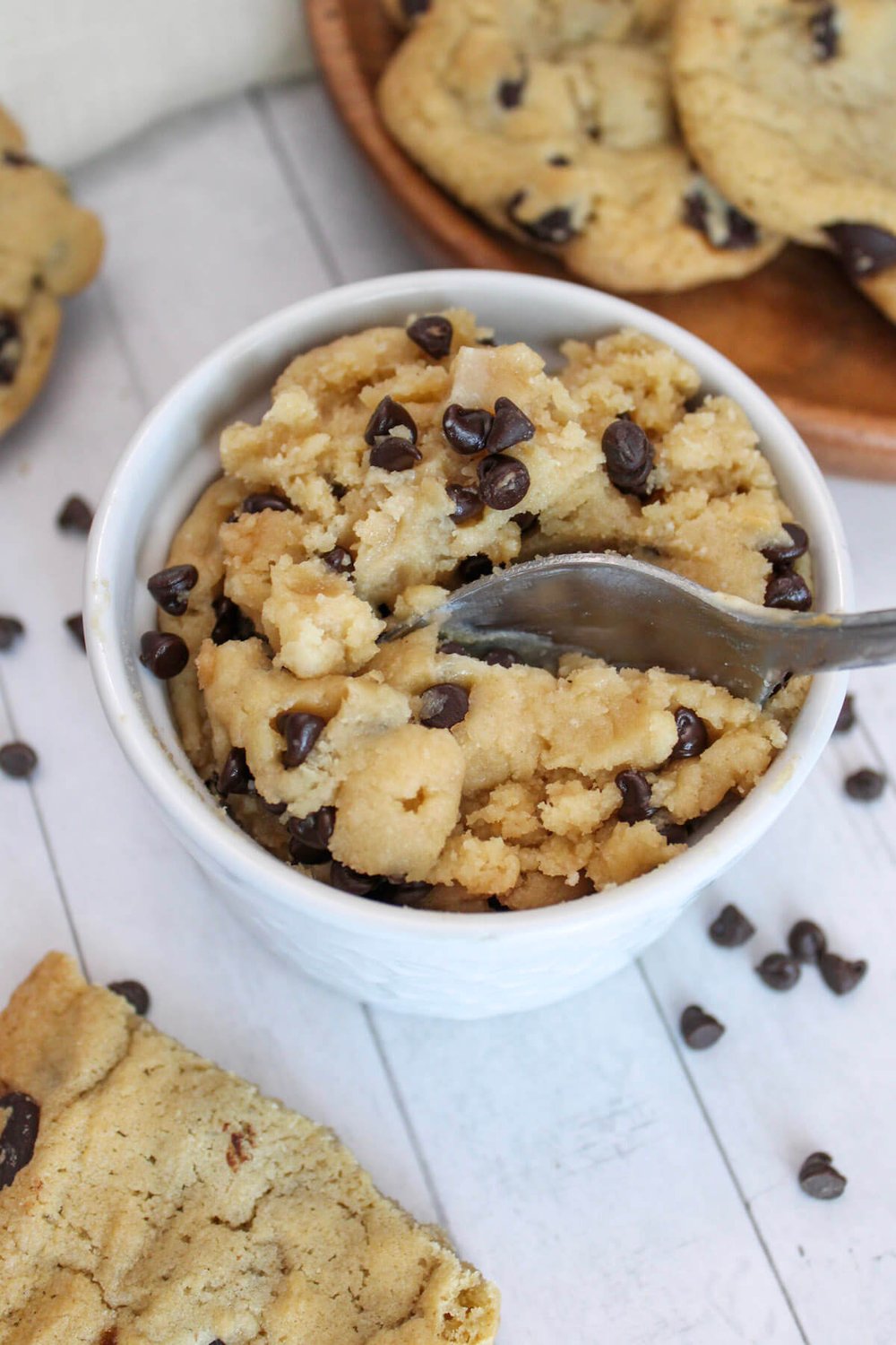 Peanut Butter Chocolate Chip Cottage Cheese Cookie Dough