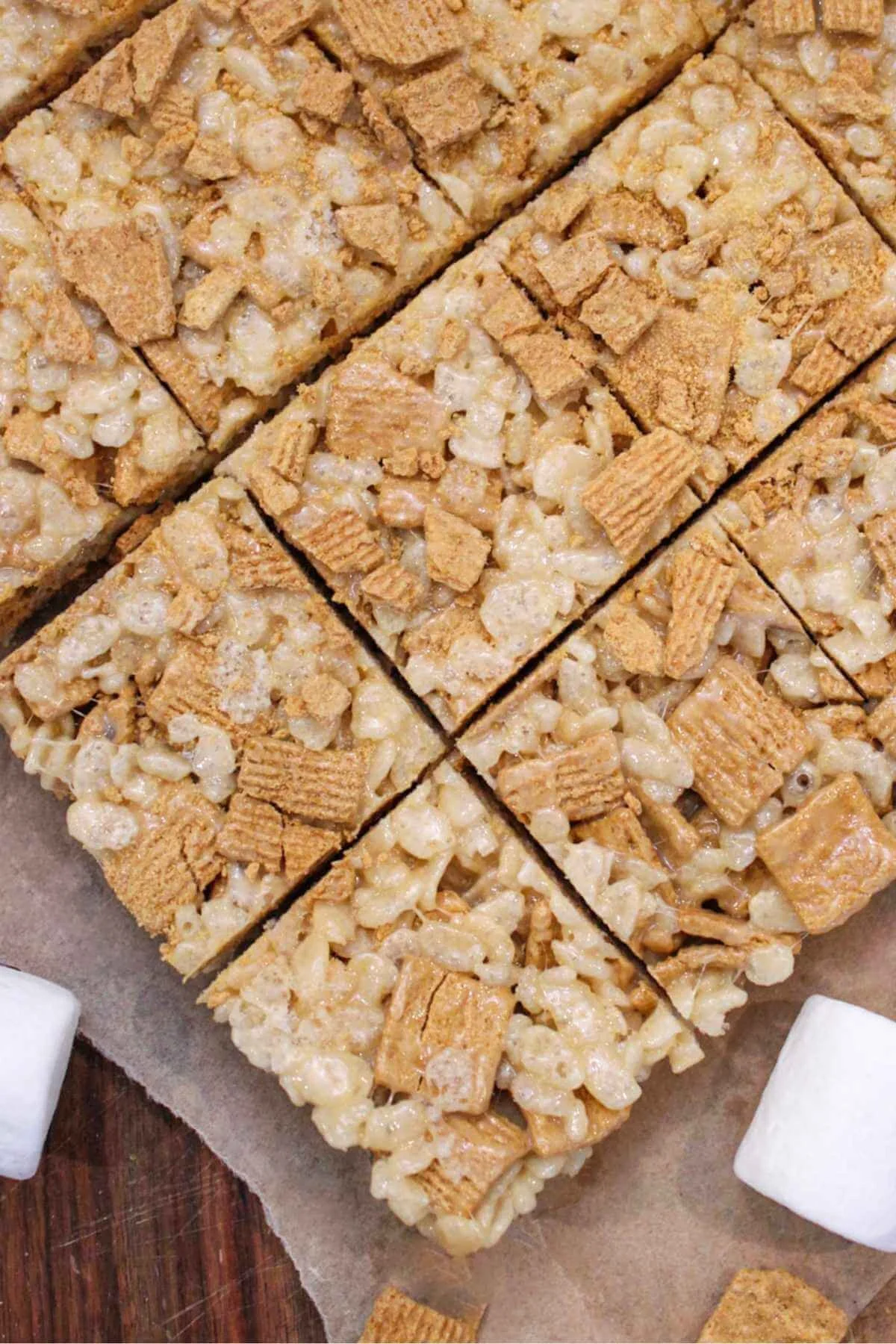 Brown Butter Rice Krispie Treats with Golden Grahams