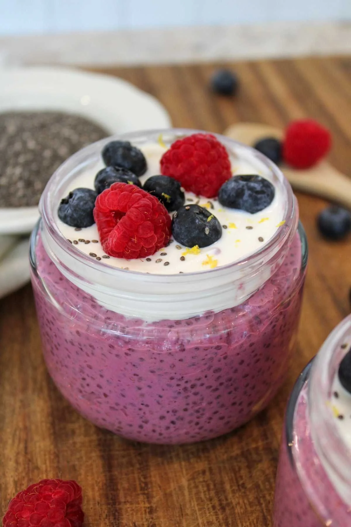 Berry Chia Pudding
