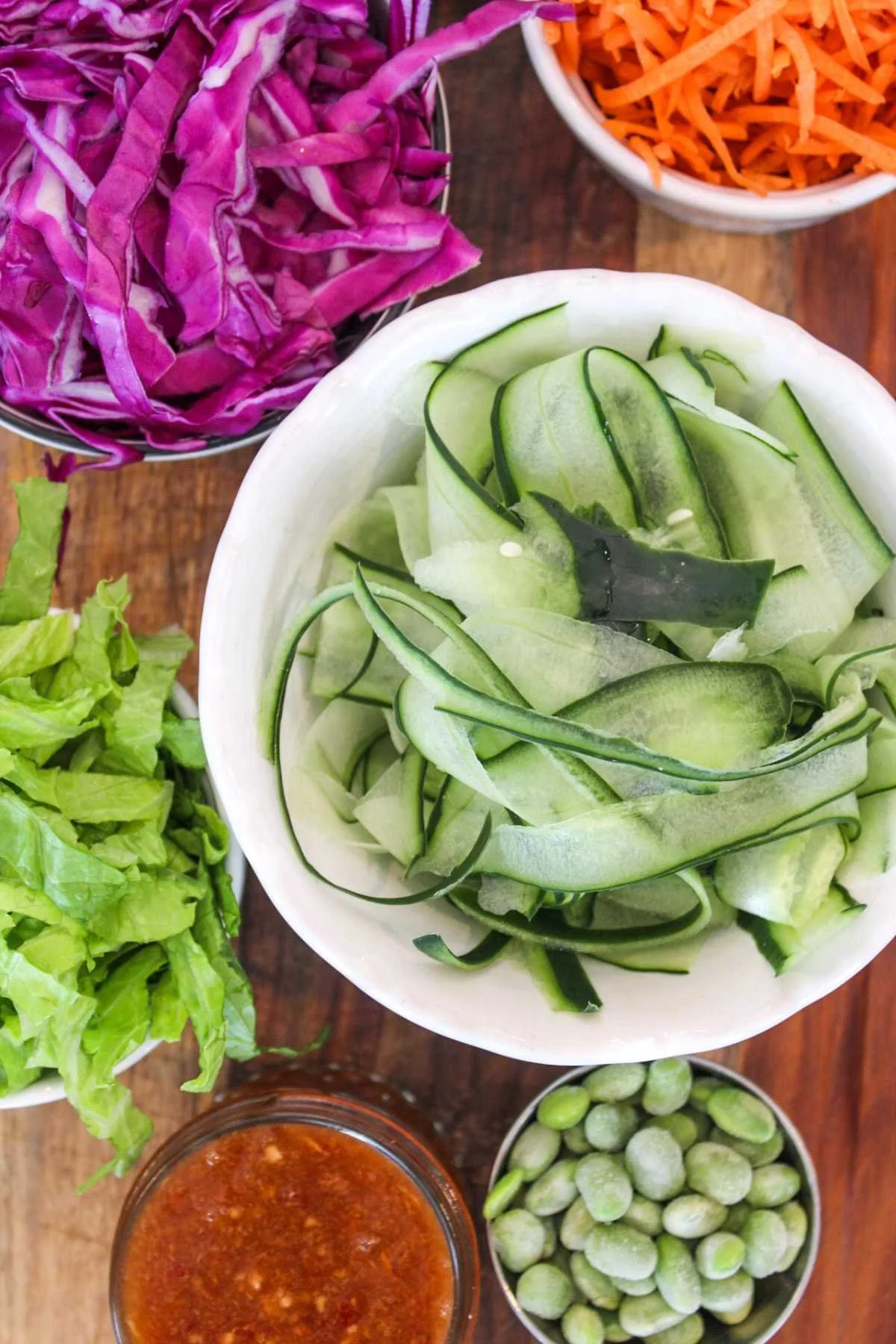 how to make spring roll in a bowl ingredients.