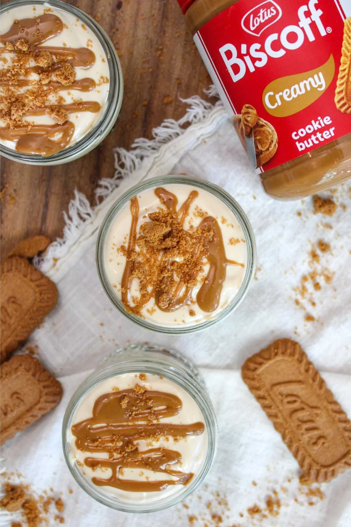Biscoff Cheesecake Cups