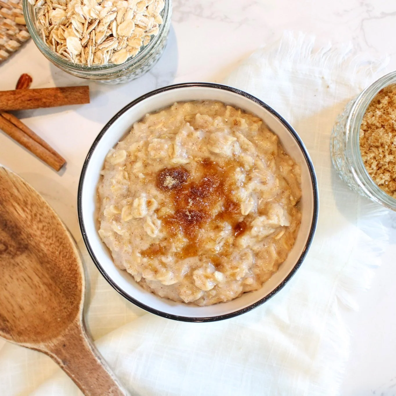 Brown Sugar Cinnamon Oatmeal Bars — Lauren Twigge Nutrition