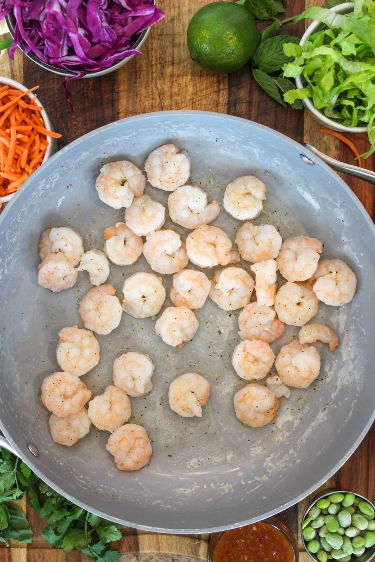 how to make spring roll in a bowl protein.