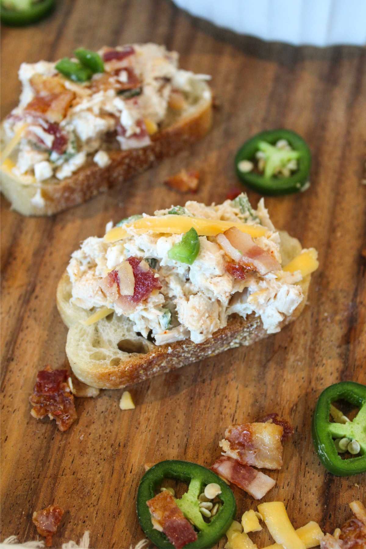 how to serve chicken salad.