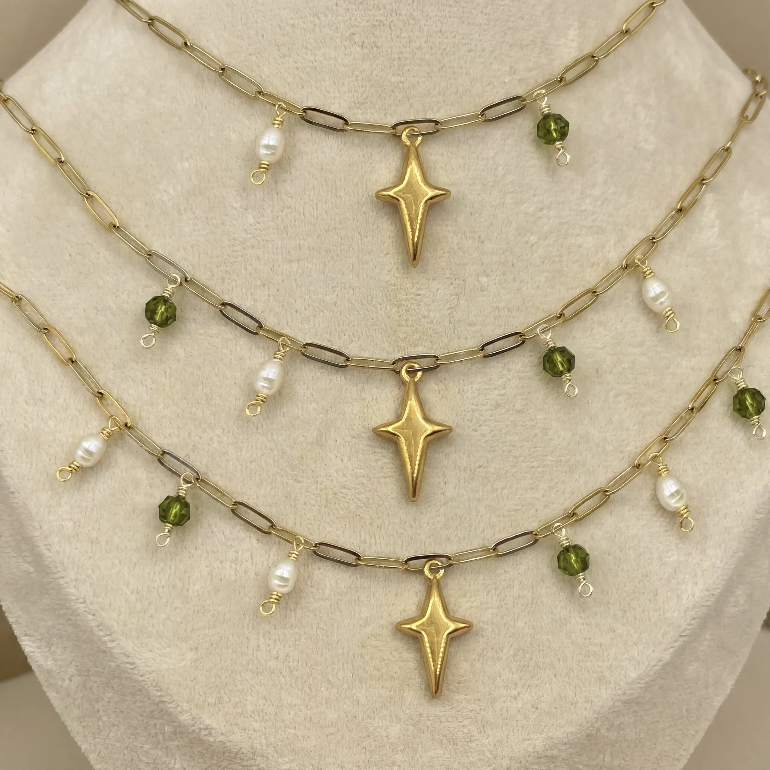 The Nova Charm Necklace - Gold