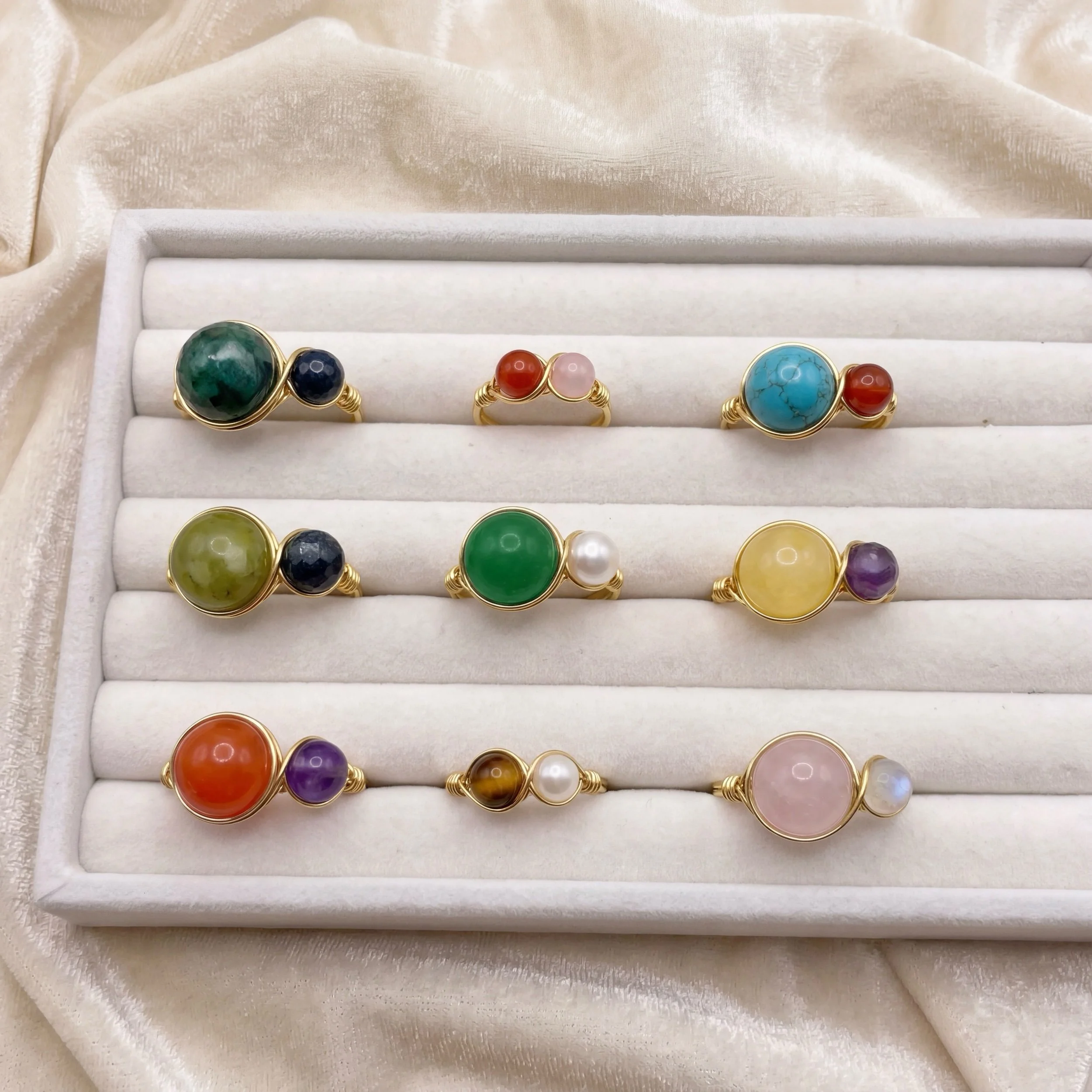 The Toi Et Moi Rings Gold