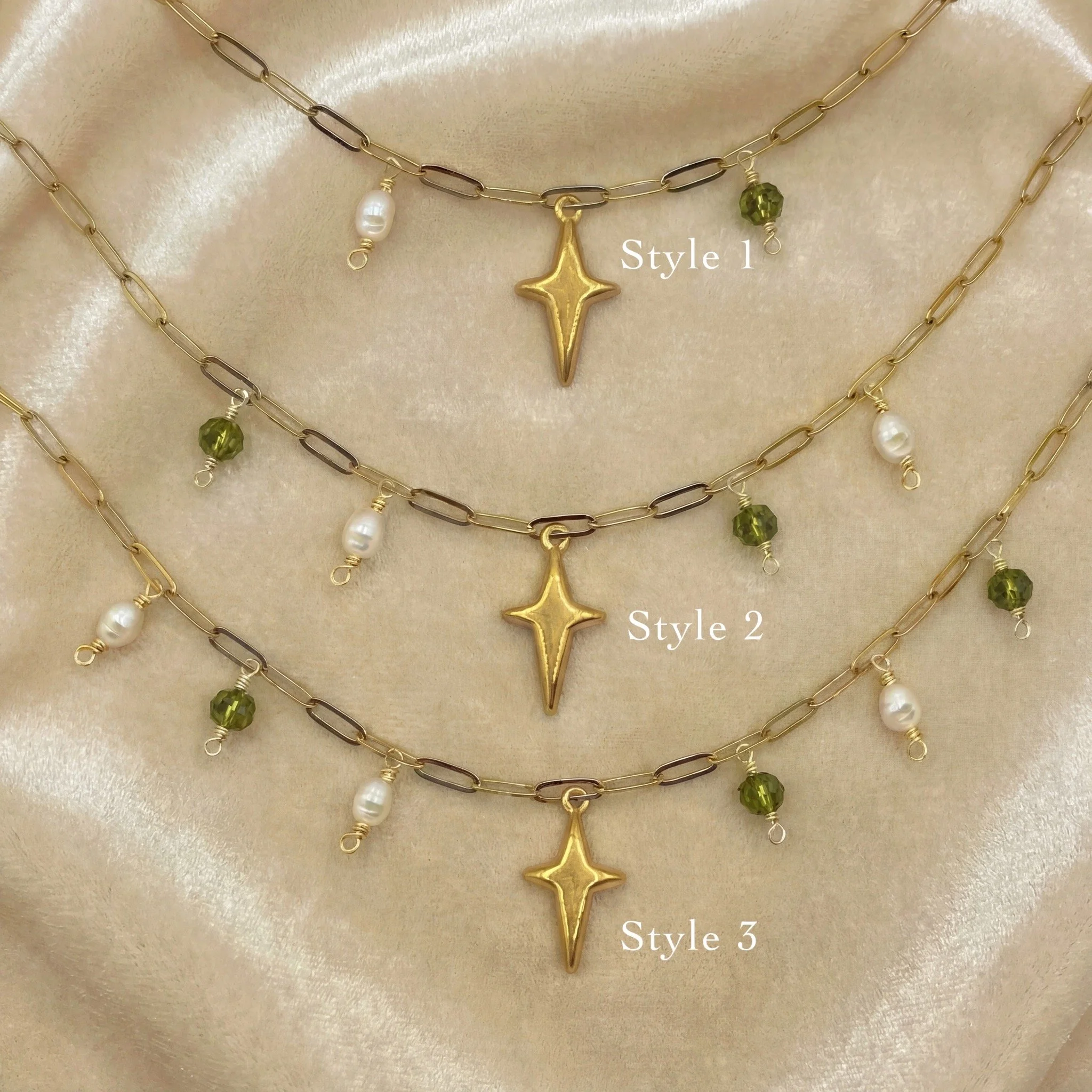 The Nova Charm Necklace - Gold