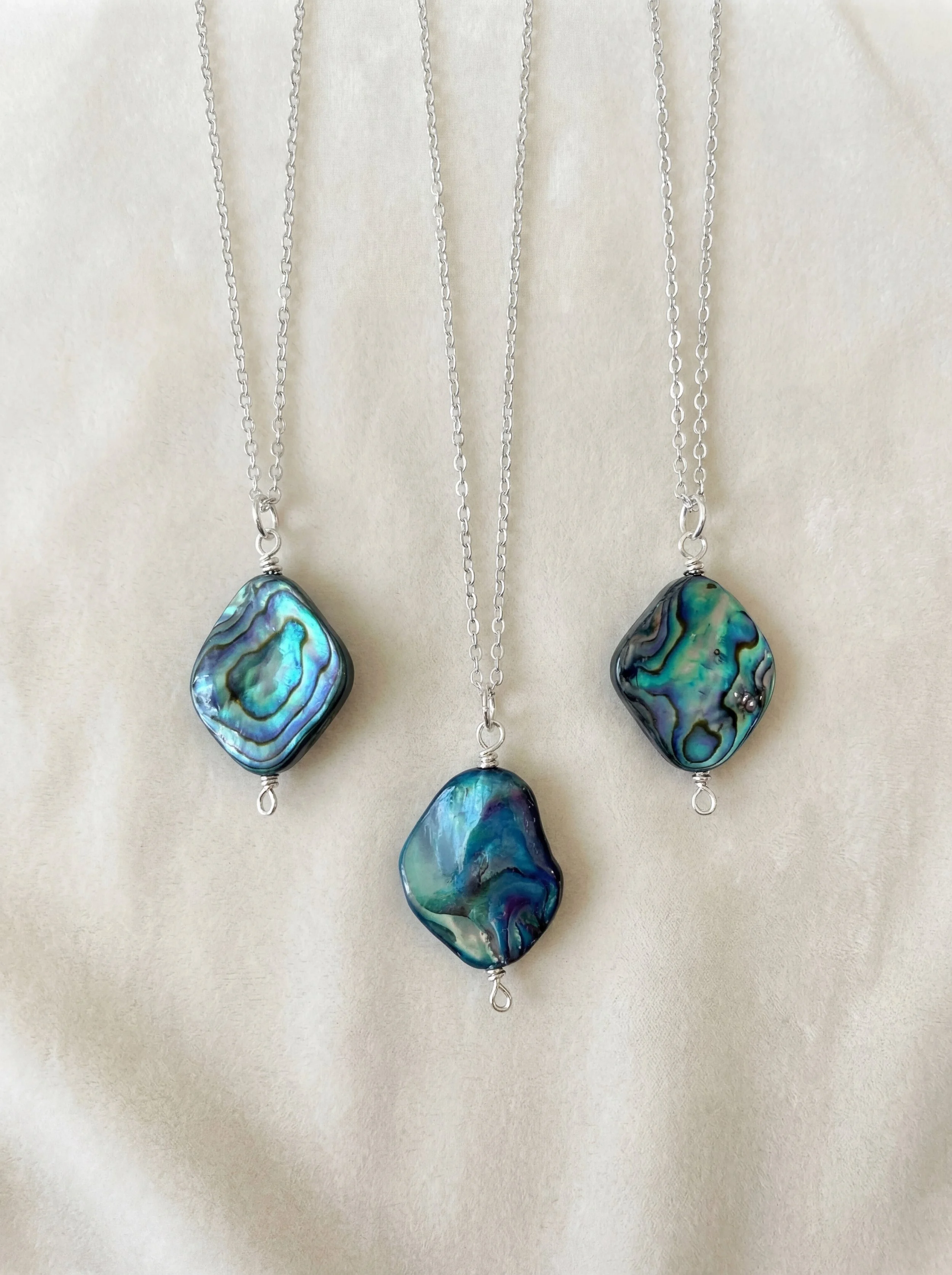 The Abalone Shell Necklace Silver