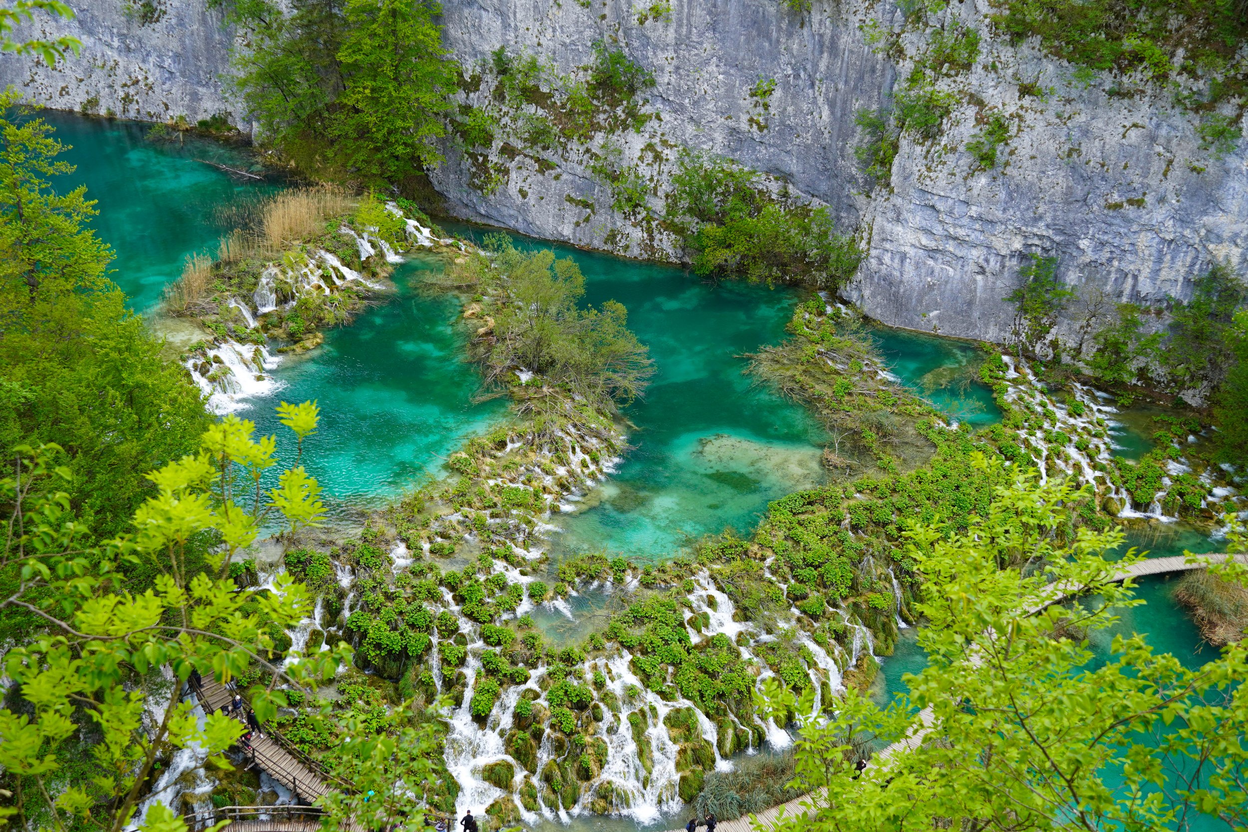 Terraced Lakes in Plitvice National Park, Croatia