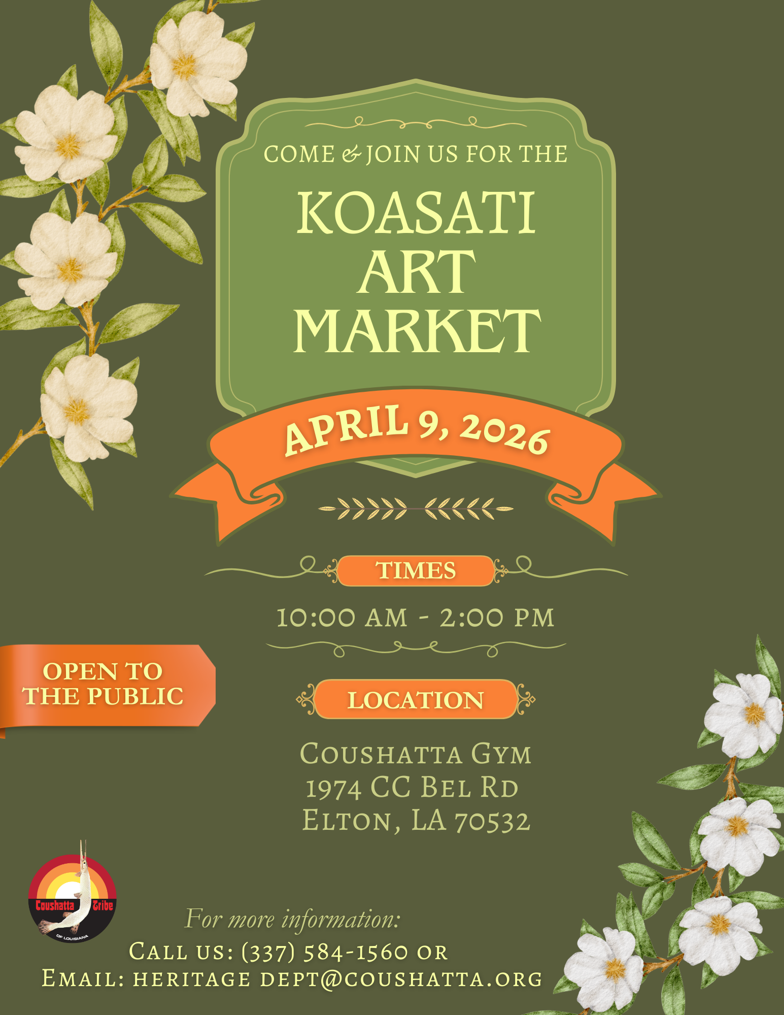 Koasati Art Market