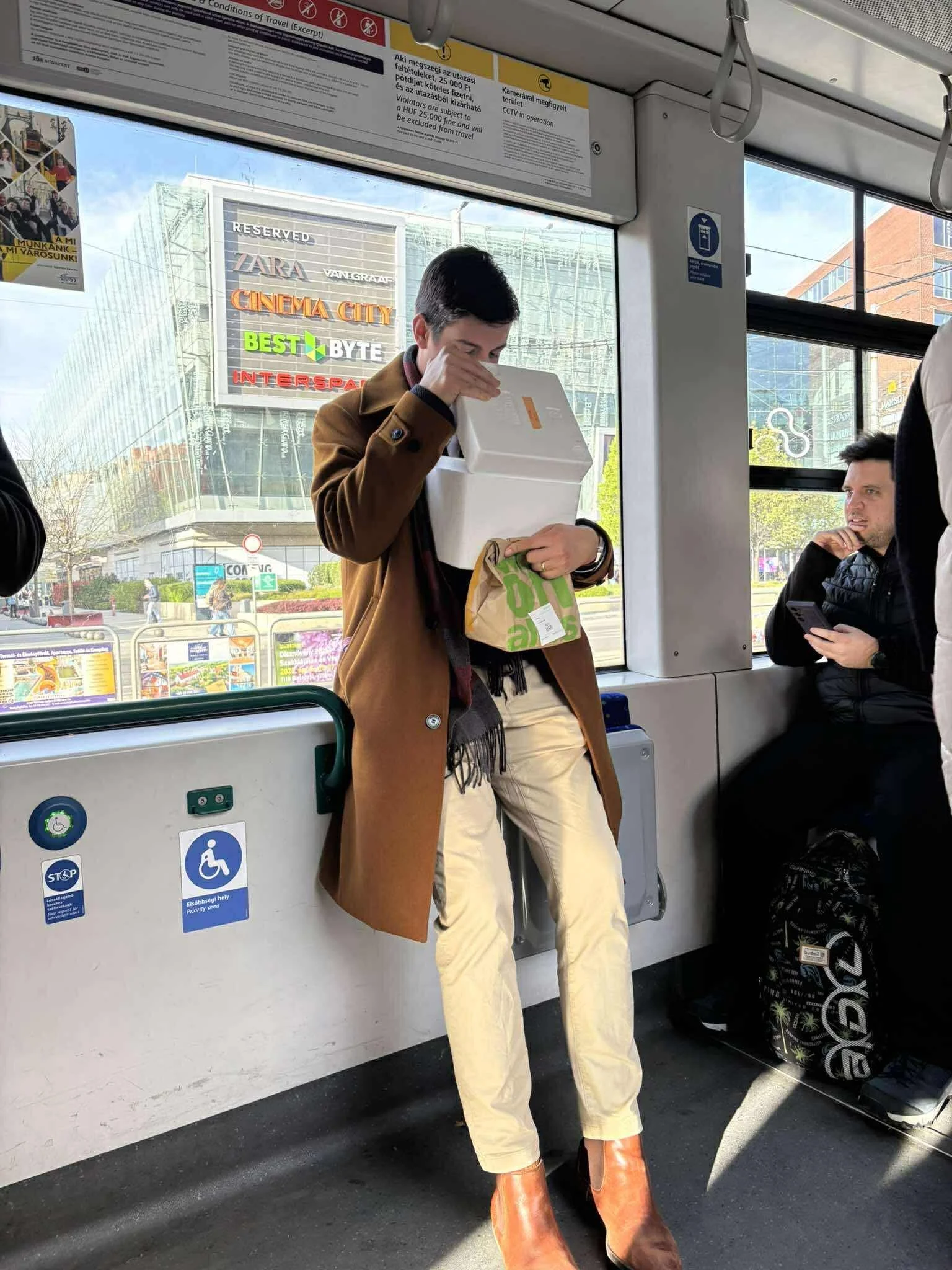 Priorities: samples, lunch!