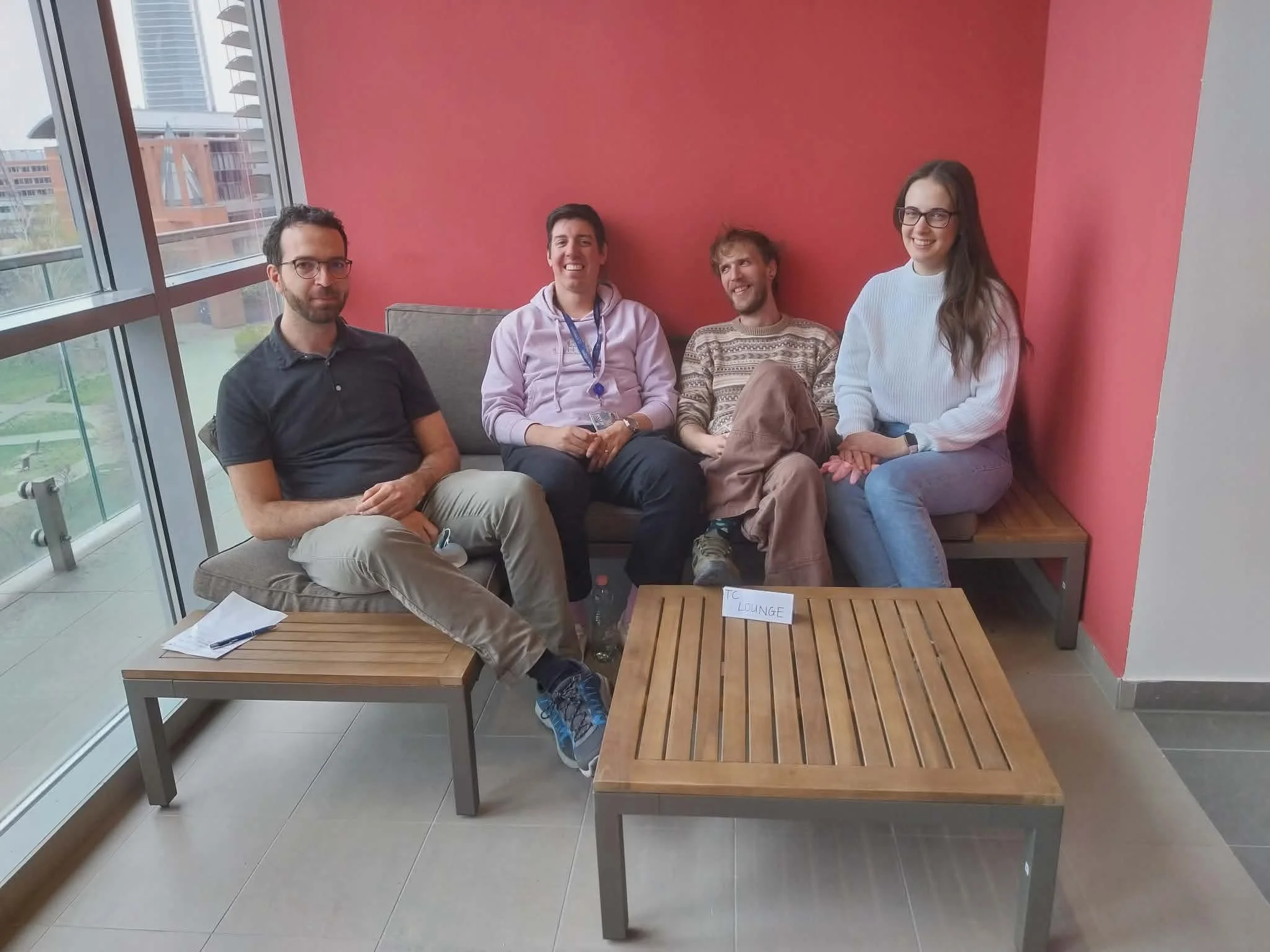 We invested in a couch…