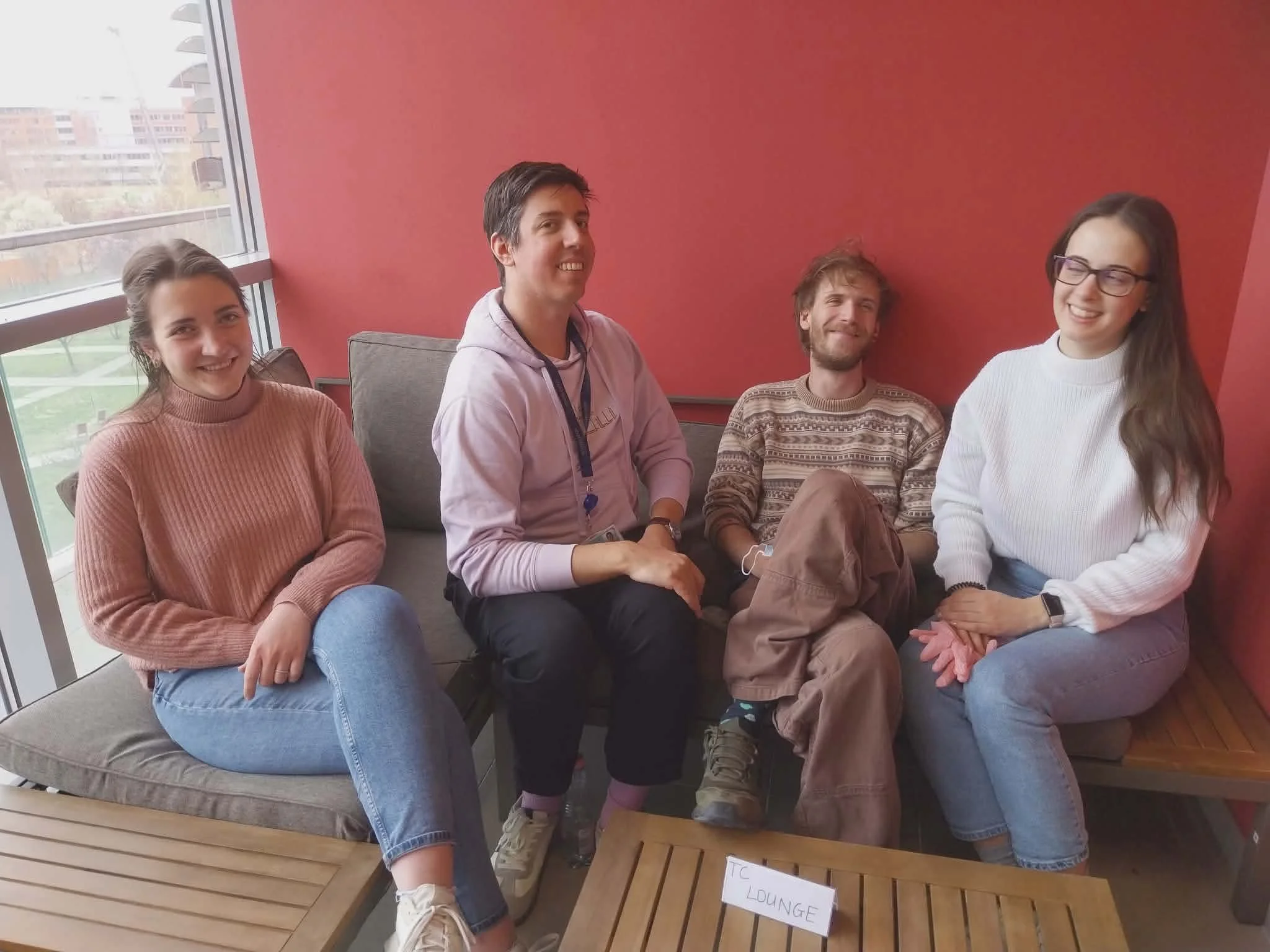 We invested in a couch…