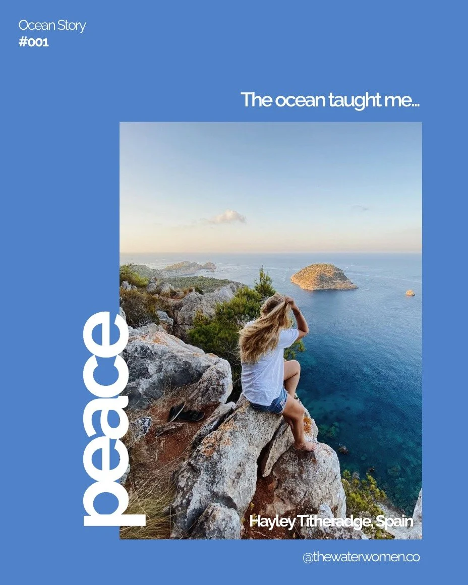 &uml;If someone wanted to understand my relationship with the ocean, I wouldn't start with conservation or my business.

I'd tell them about the feeling of finally exhaling. Of finding absolute stillness.

Throughout my life, the ocean has been the o