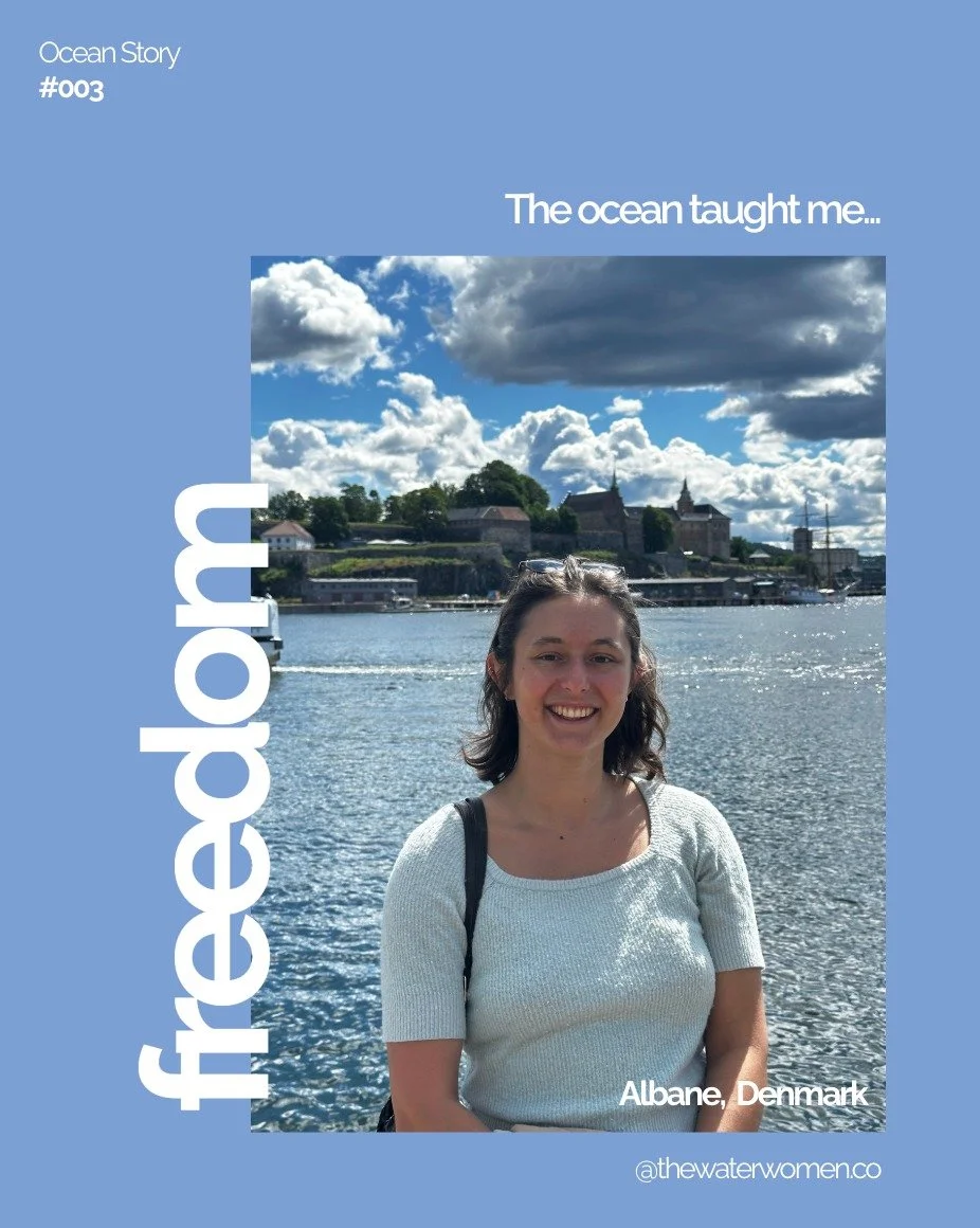 &uml;I grew up in Abu Dhabi, near the Indian Ocean. Back then, my parents had a small boat that we took out every weekend to go in the ocean.

I was only 3-4 years old when I learnt to swim. Whenever the boat stopped and my parents and sisters starte