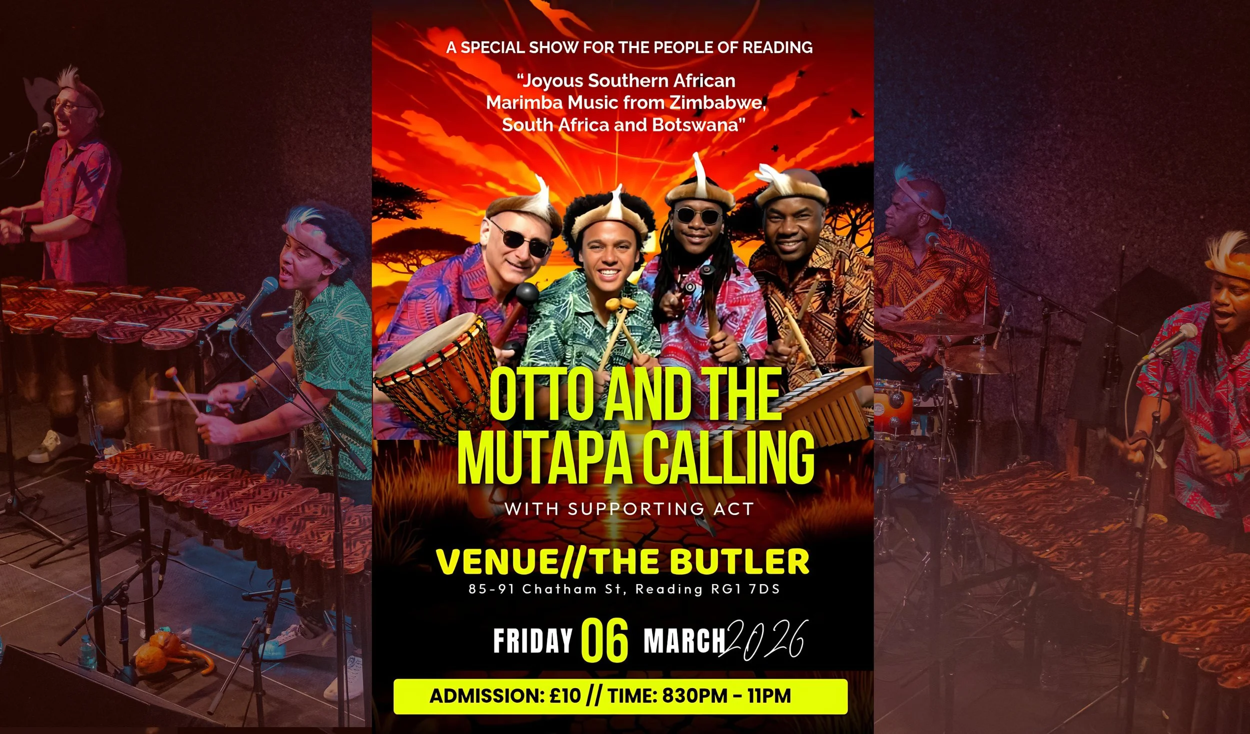 Otto And The Mutapa Calling Live at The Butler