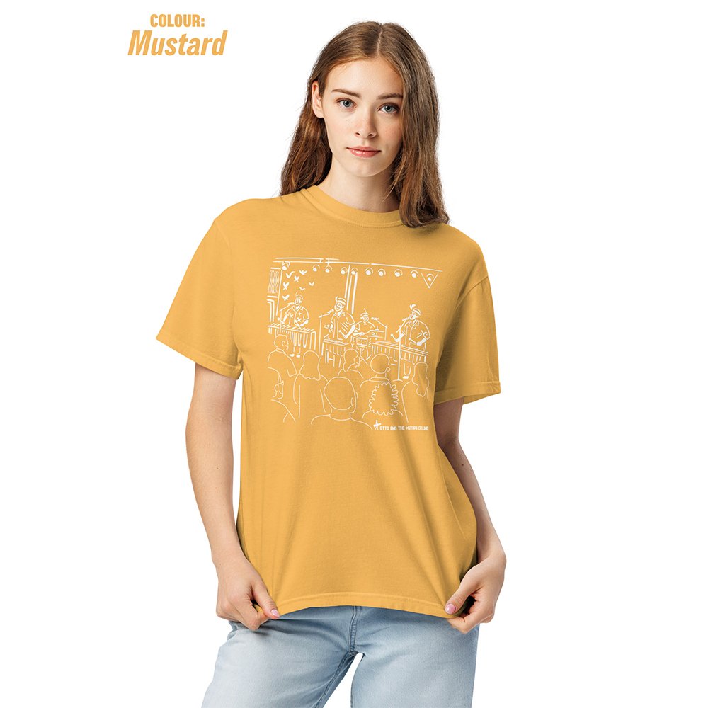 otto-and-the-mutapa-calling-unisex-garment-dyed-heavyweight-t-shirt-mustard-front-2-69c406e80766e.jpg
