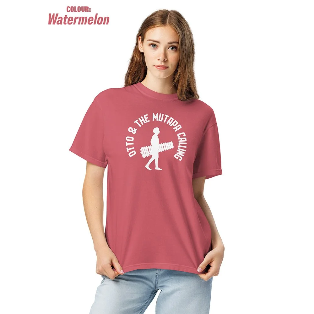otto-and-the-mutapa-calling-unisex-garment-dyed-heavyweight-t-shirt-watermelon-front-2-69c3de4e1c357.jpg