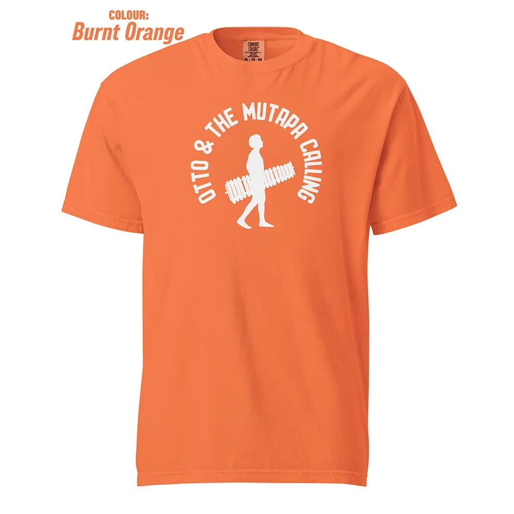 otto-and-the-mutapa-calling-unisex-garment-dyed-heavyweight-t-shirt-burnt-orange-front-69c3dc2a6bfea.jpg